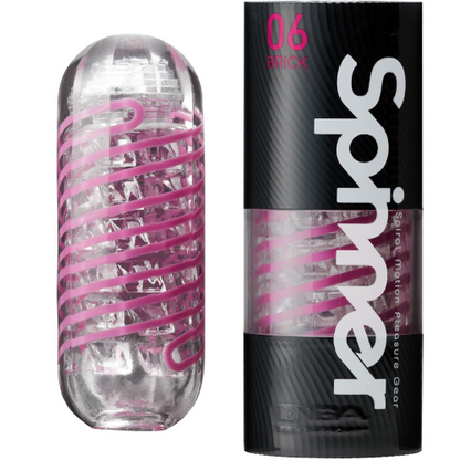TENGA Spinner Brick Spiral Motion Male Stroker
