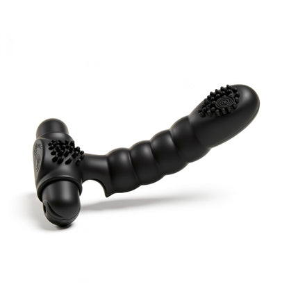 10-Mode Silicone Finger Vibrator – USB Rechargeable Clitoral & G-Spot Stimulator