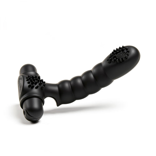 10-Mode Silicone Finger Vibrator – USB Rechargeable Clitoral & G-Spot Stimulator
