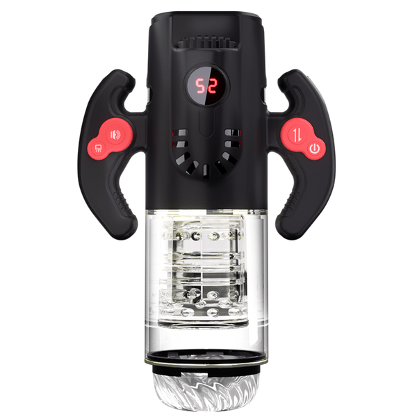 Titanium Warrior Pro – Sucking, Rotating & Thrusting Male Masturbator