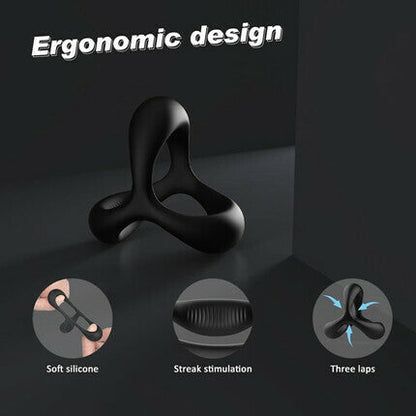 TitanFlex S1 Silicone Penis Ring – Comfortable Support & Secure Fit Design