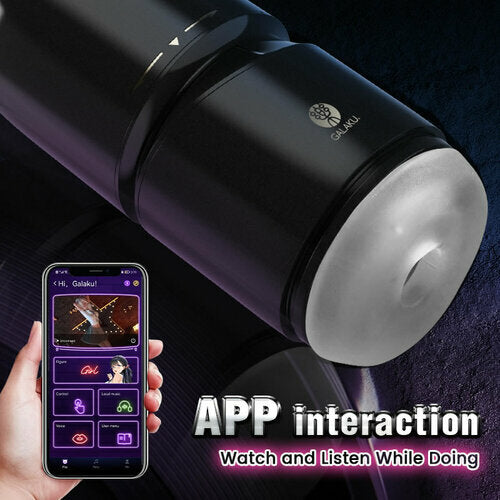 GALAKU App-Controlled Suction Masturbation Cup for Men