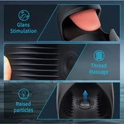 Explorer 2-in-1 male vibrator product detail
