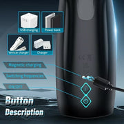 Explorer male vibrator customizable stimulation detail