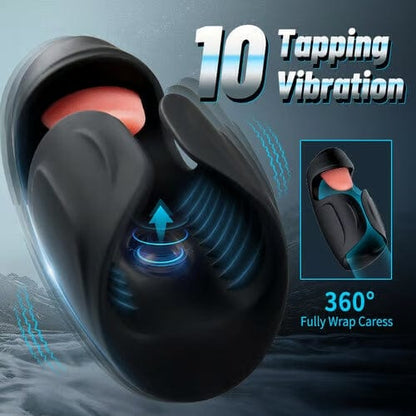 Sweetstoy - Explorer: Licking Vibrating 2 in 1 Male Penis Vibrators