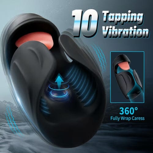 Sweetstoy - Explorer: Licking Vibrating 2 in 1 Male Penis Vibrators