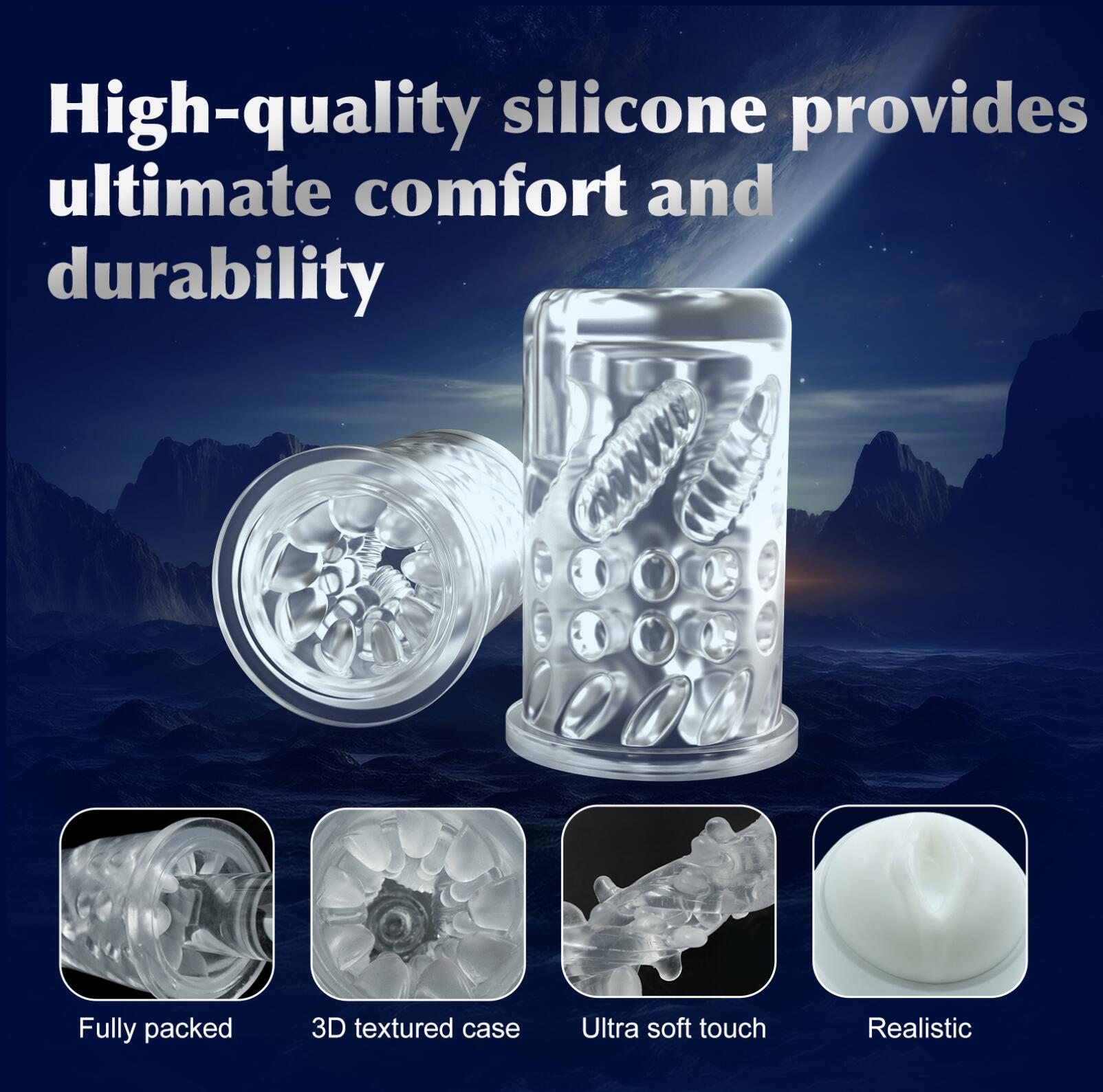 Freedom 7 Telescopic & 4 Rotating Masturbator – Multi-Mode Automatic Stroker