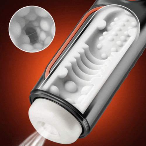 【Pro Version】Sweetstoy LCD Sucking Thrusting Vibrating Male Masturbator Male Sex Toy