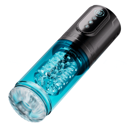 Hunter automatic thrusting, rotating and suction male stroker – product view 1