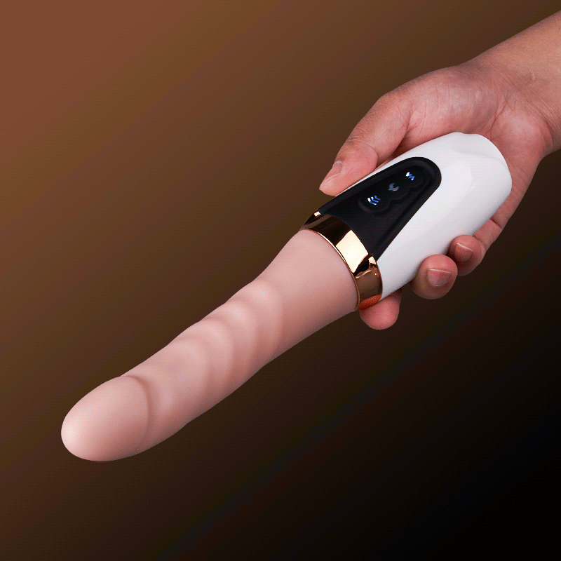 6.38 Inch Thrusting Dildo Vibrator with Heating G-Spot & Anal Sex Machine