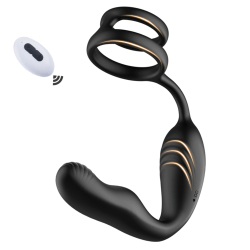 Leonard – 360° Rotating Wearable Prostate Massager with Dual Cock Rings