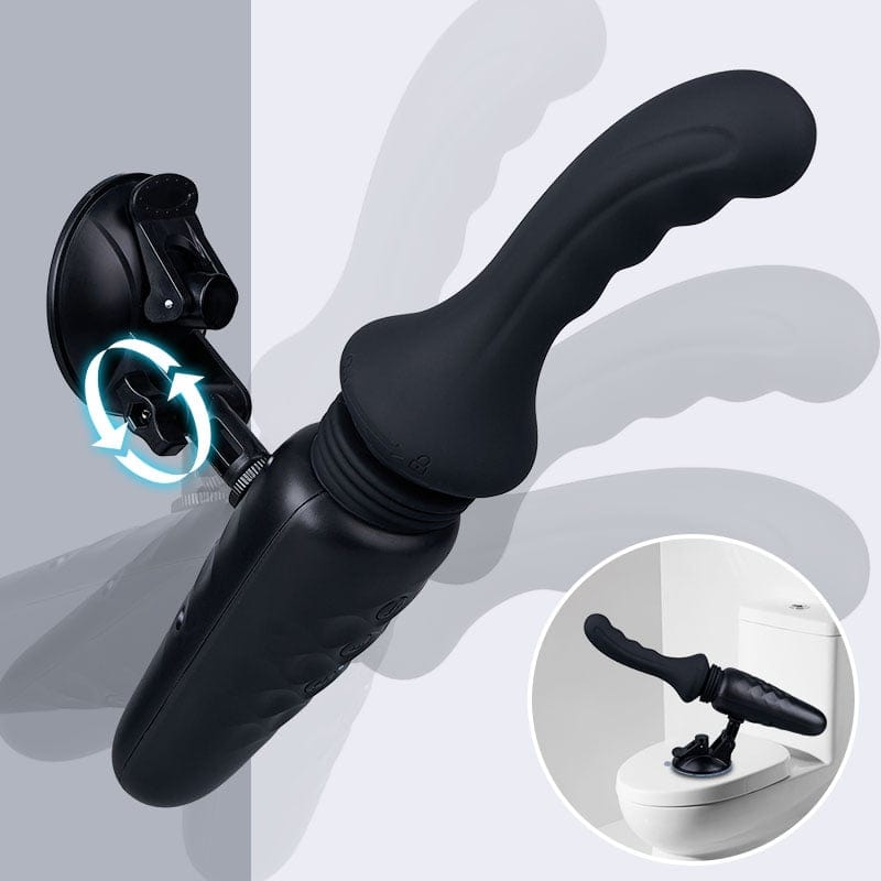 Dark Knight - 13.39In Powerful Vibrating Auto Thrusting Dildo Sex Machine