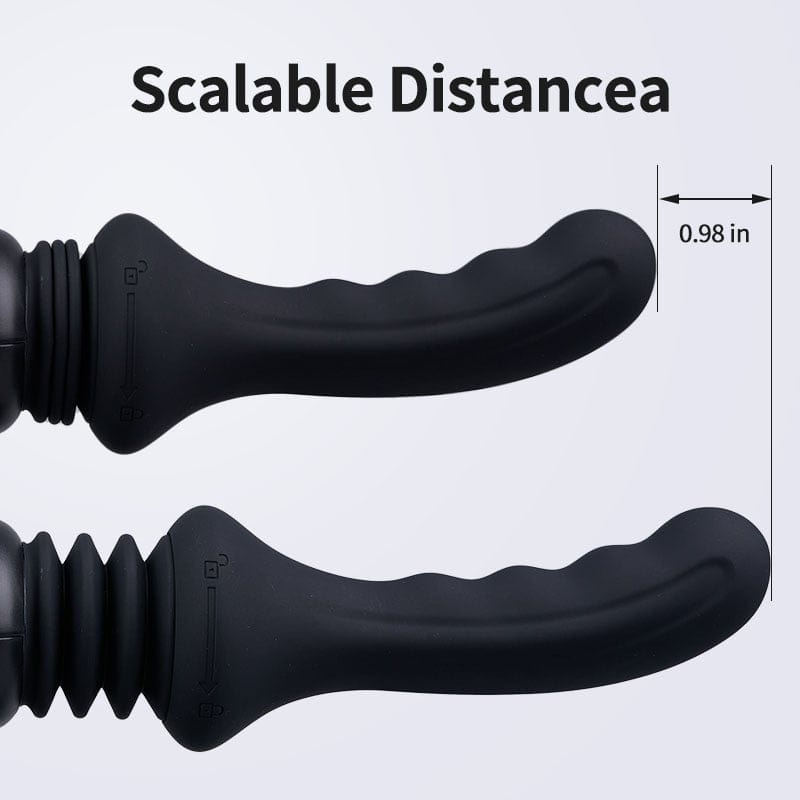 Dark Knight - 13.39In Powerful Vibrating Auto Thrusting Dildo Sex Machine