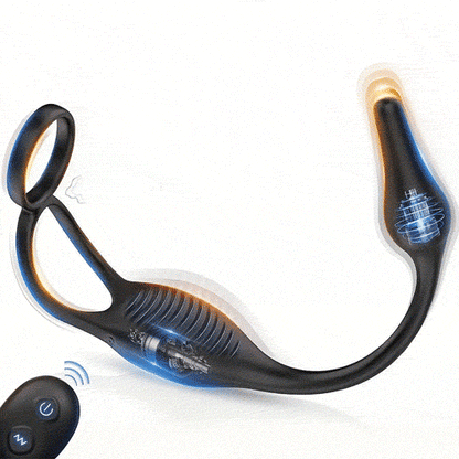 Sweetstoy-Pulse Prostate Stimulator Set with Wearable Ring