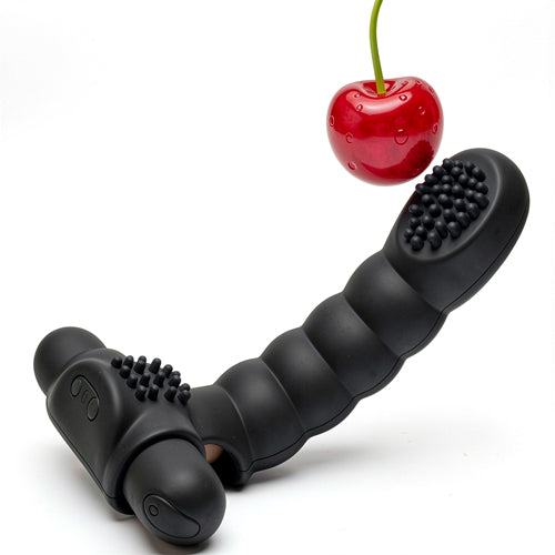 10-Mode Silicone Finger Vibrator – USB Rechargeable Clitoral & G-Spot Stimulator
