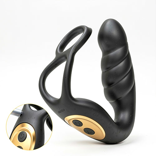 FlexPulse P12 Prostate Massager 7 Pulsing Modes, 12 Vibrations & Remote Control
