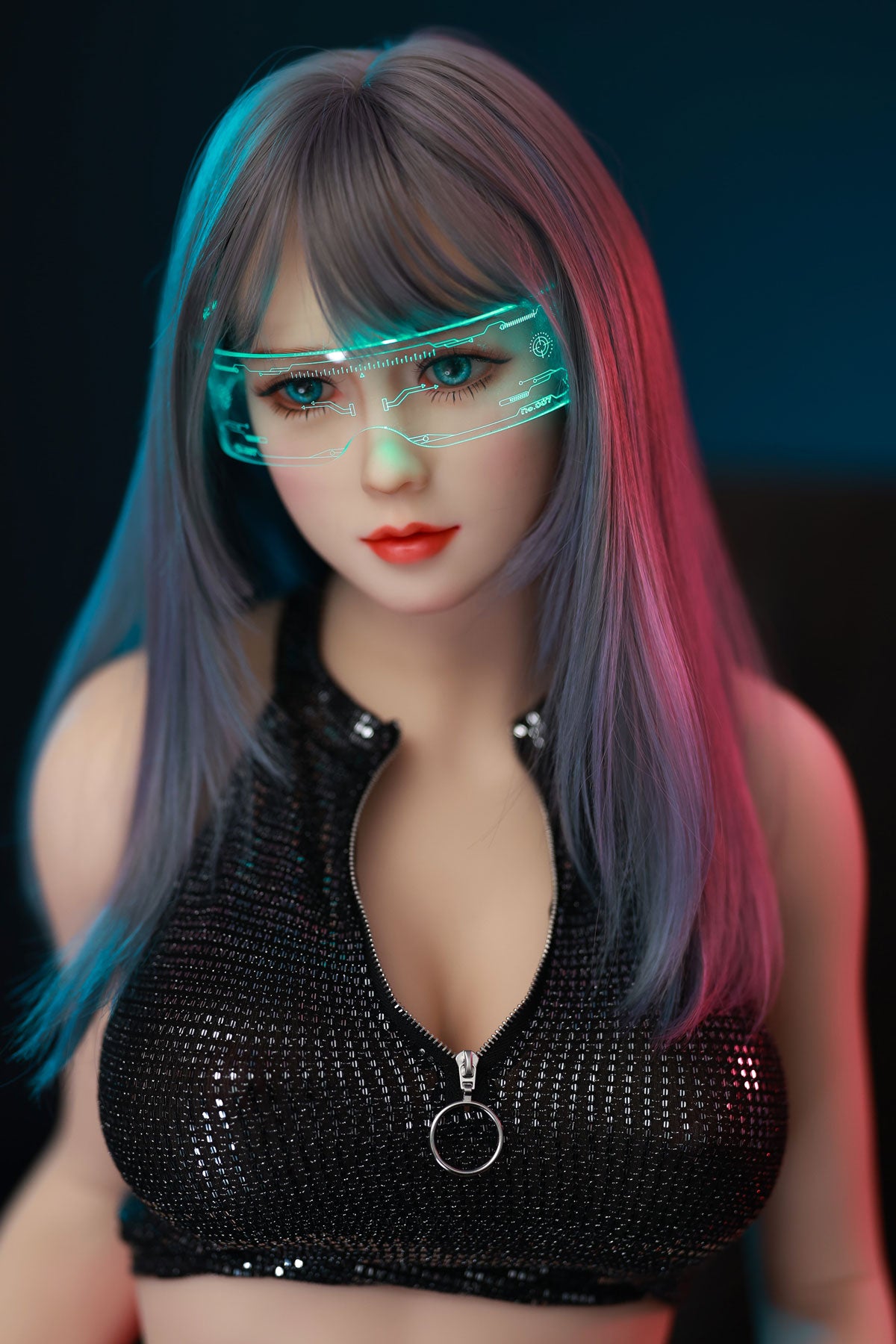 Charlotte - 65in 72.8 lb Realistic Silicone Female Doll – White Skin & Blue Eyes
