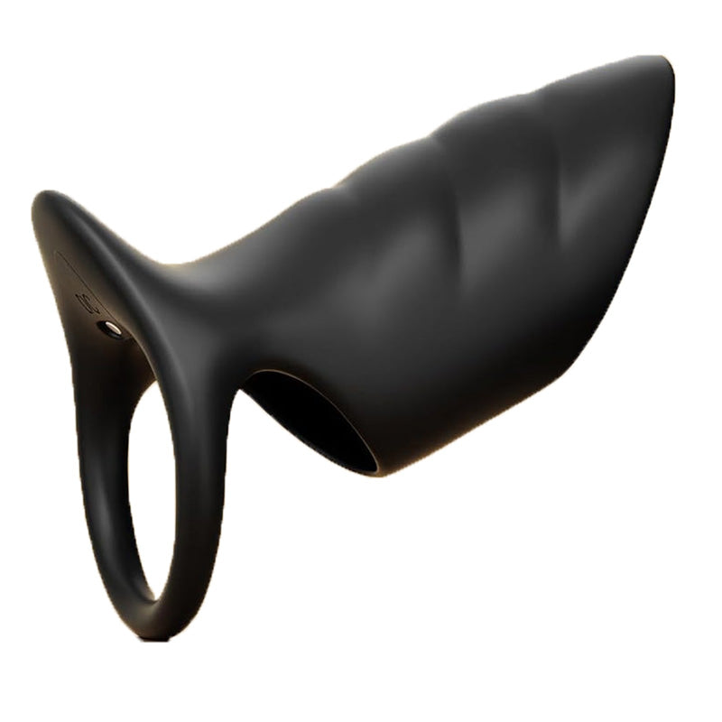 Vibrating Cock Ring with Ergonomic Extension Support