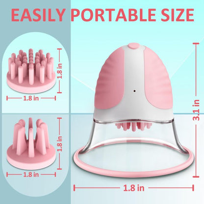 Edenlegend™ - 10 Vibration 360 Rotational Stimulation Nipple Suckers Sweetstoy