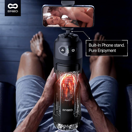EINSEO AI Sync Male Stroker with Deep Suction Technology & 7.1" Sleeve