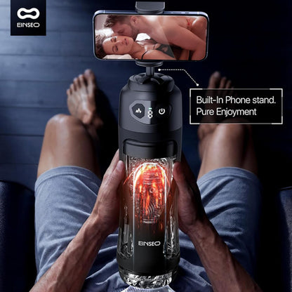 EINSEO AI Sync Male Stroker with Deep Suction Technology & 7.1" Sleeve