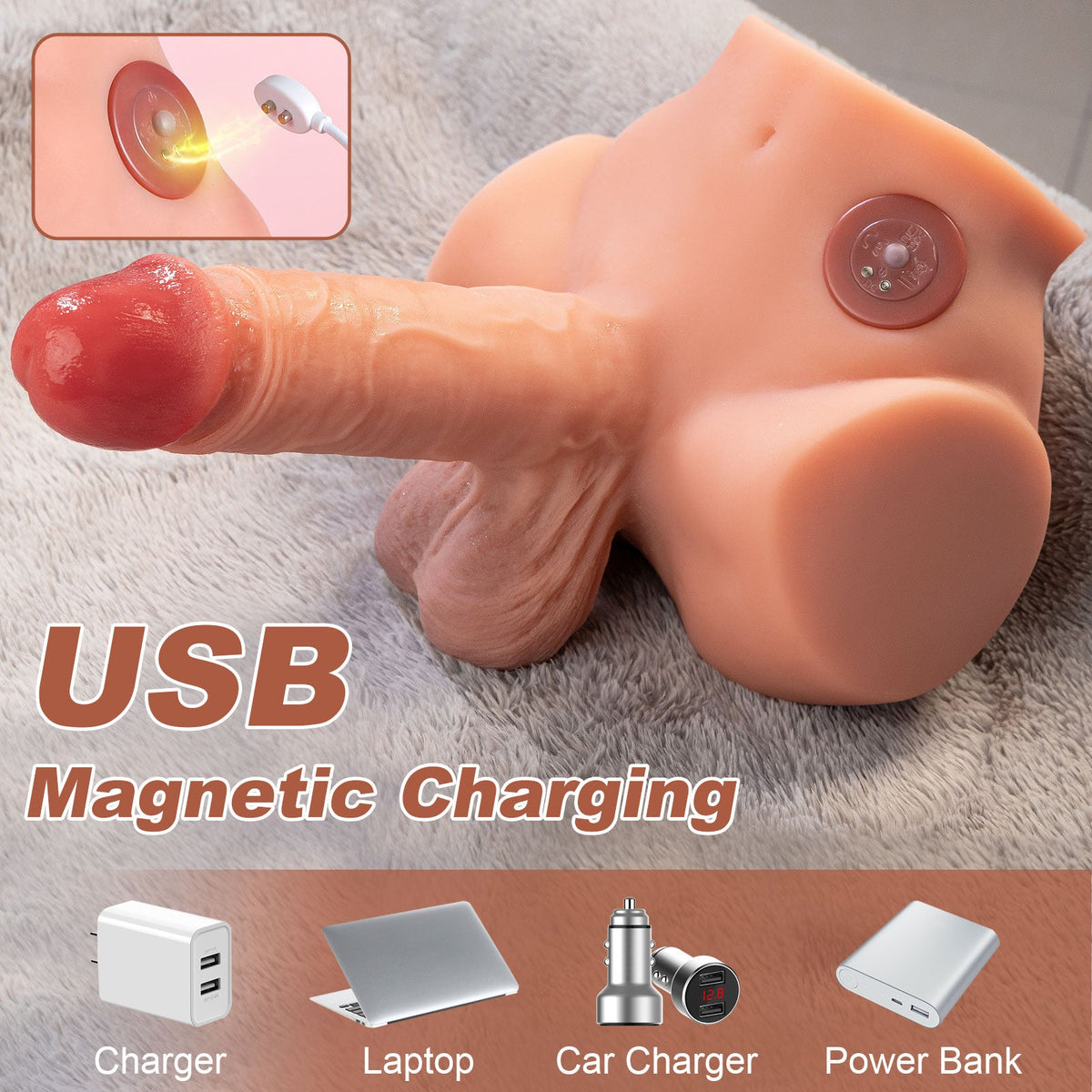 ST-MD-P51 model with magnetic USB charging connection