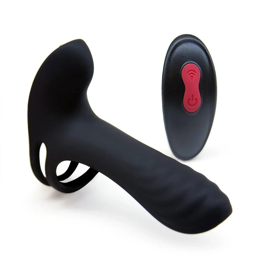 Magnum – Vibrating Cock Sleeve with Clitoral Stimulator