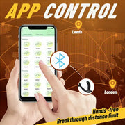 Wiggling & Vibrating Anal Vibrator with App Remote Control — feature overview graphic