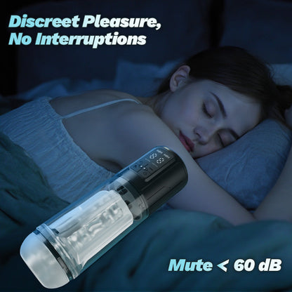 Iron Man-Male Stroker with Adaptive Suction and Precision Vibration