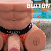 Electric Male Torso Doll – TPE Butt Model with 7.48" Dildo product image 6