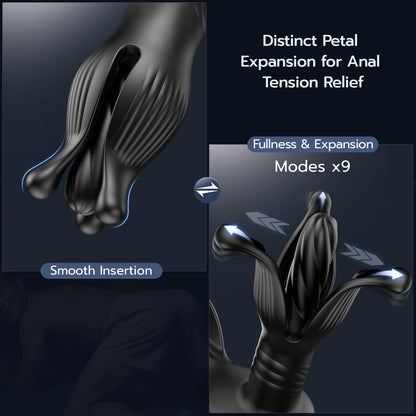 BEISAR P9 remote expanding prostate massager product feature view 1