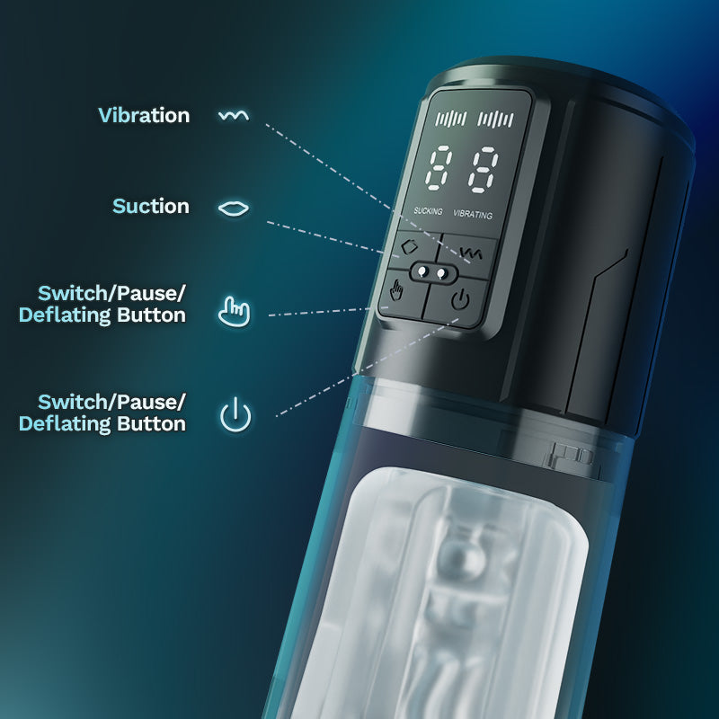 Iron Man-Male Stroker with Adaptive Suction and Precision Vibration