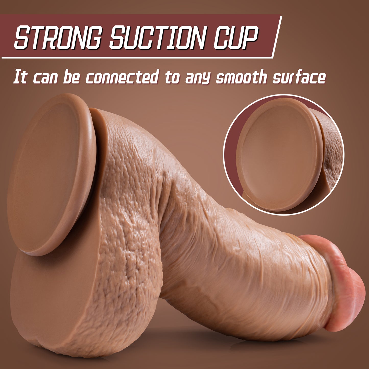 Nick Dildo Giant Simulation Flesh 6.4lb 12.5in