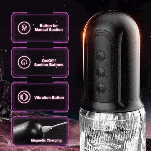 ST-DV-VE05 Dual Suction & Vibration Male Stimulation Device