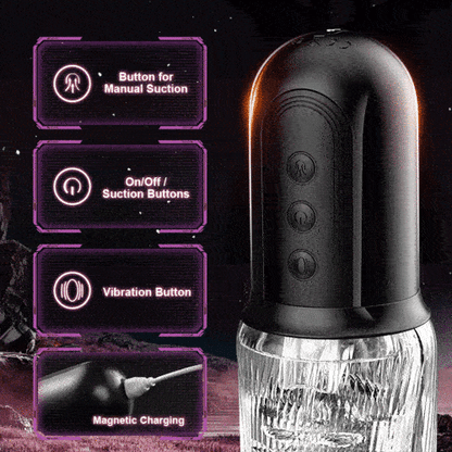 ST-DV-VE05 Dual Suction & Vibration Male Stimulation Device
