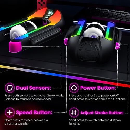 EINSEO Smart Male Stroker – APP Control & 7.1" Adjustable Stroke