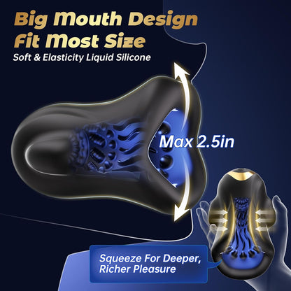 AI app-controlled triple-motor male masturbator – product view 6
