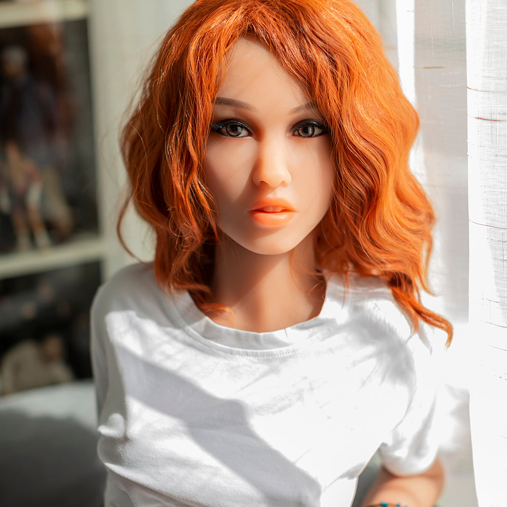 Ariya - The Sensual  Doll Red Hair with Passionate Curves 62.2in 70.5lb