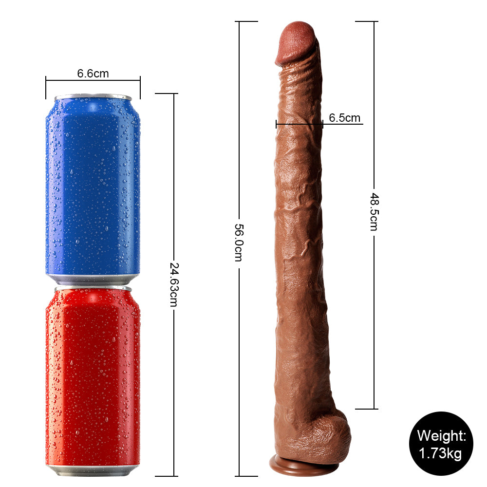 22inch Extra Long Dildo for Hands-free Play Sweetstoy