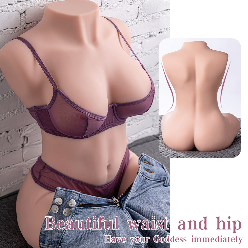 42.99lb Dania sex doll huge breasts attractivw buttock double channel
