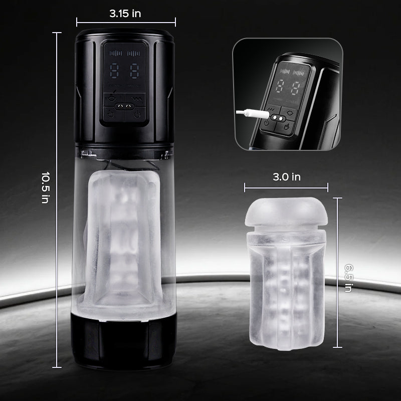 Feel the Power – Iron Man Automatic Stroker with 9 Intense Modes