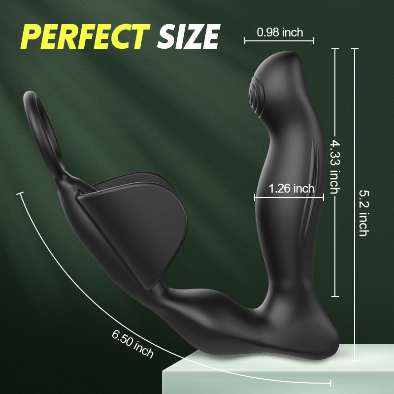 Elysium – Heated Vibrating Prostate Massager with Dual Motors & Remote Control