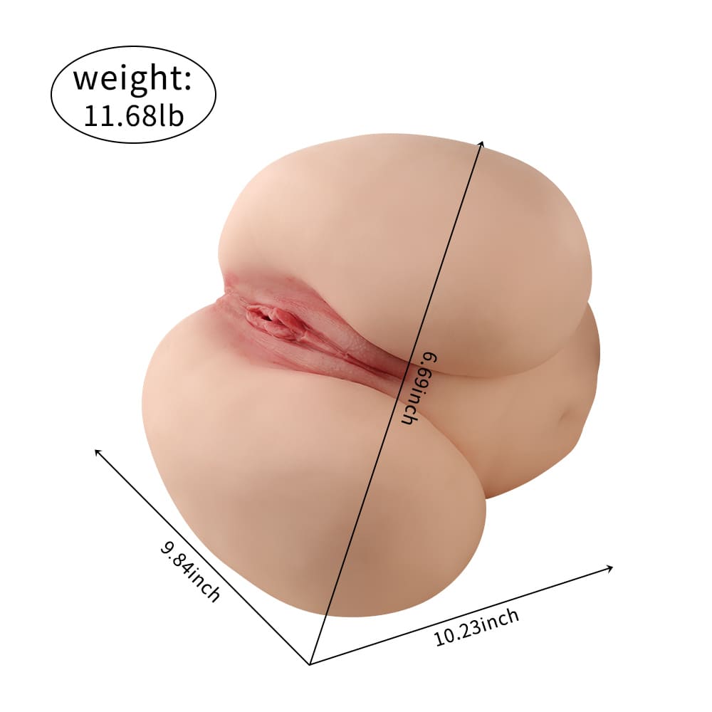 Lia TPR Female Butt Doll – Realistic Compact 11.68 lb Model