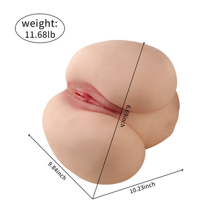 Lia TPR Female Butt Doll – Realistic Compact 11.68 lb Model