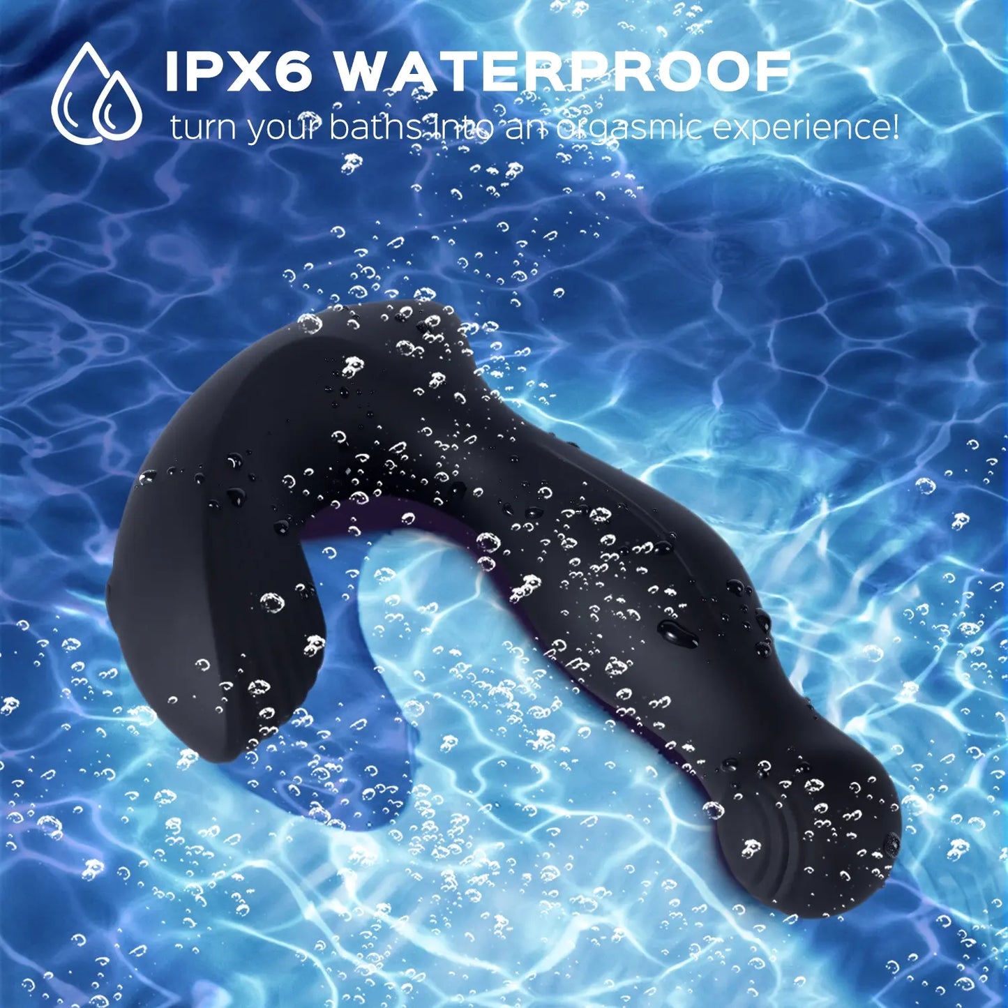 Dual-Zone Prostate Massager with Precision Vibration Control