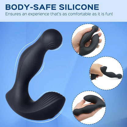 Dual-Zone Prostate Massager with Precision Vibration Control