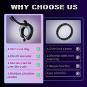 Ergonomic Vibrating Cock Ring for Couples — alternate product angle