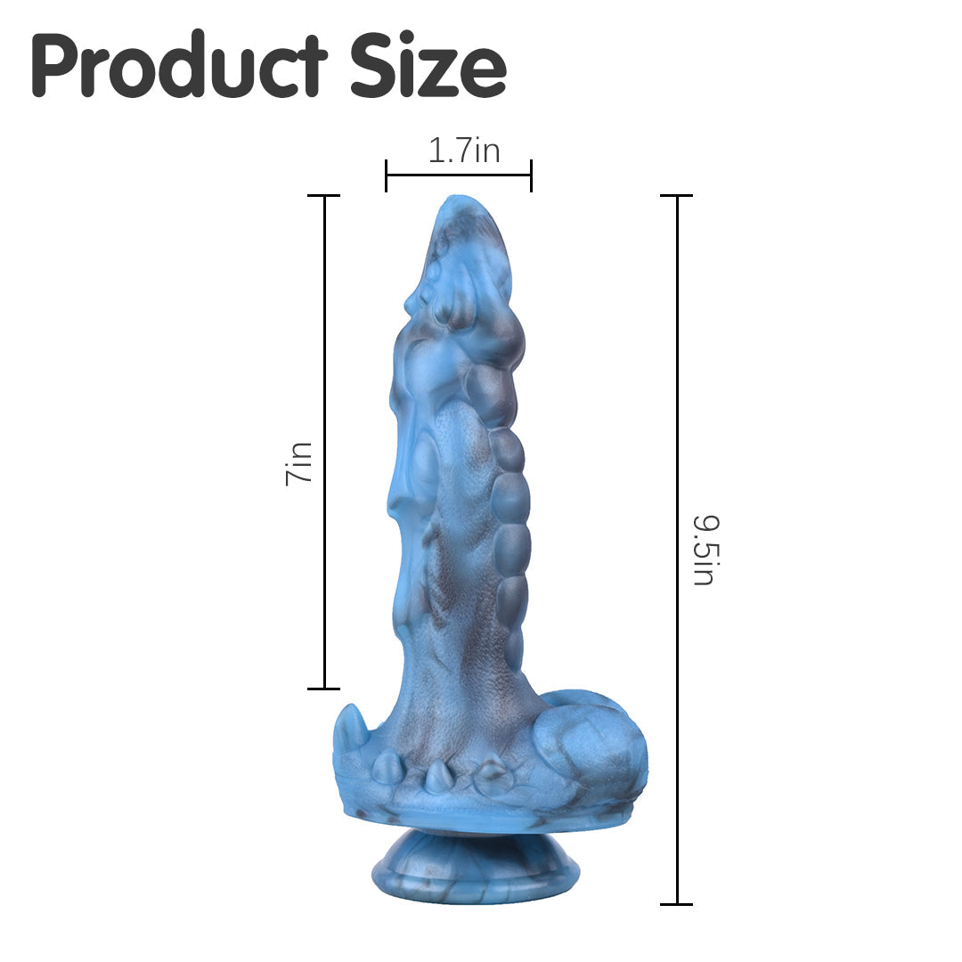 Fantasy Monster – 9.5" Automatic Thrusting & Vibrating Dildo with 8 Modes