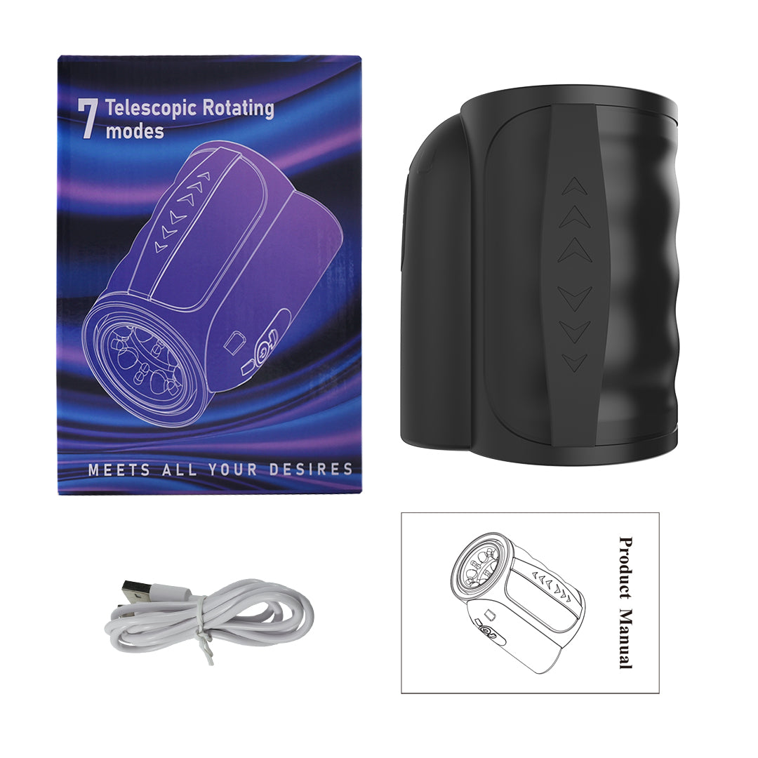 Deep Sub – Automatic Rotating Male Masturbator & Glans Vibrator