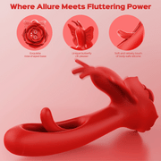 Layla - Rosy Butterfly Clit Stimulator Flapping G-spot Vibrator product image 4